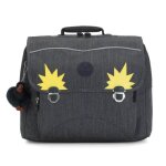 Kipling sac  dos bleu gris pour fille et garon - back to school peppery iniko backpack m marine navy ...