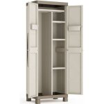 Kis abm armoire range balais excellence - couleur sable sand 65 x 45 x 182 cm - 9710000 0313 02