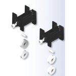 Kit 2 chariots simple galet rnovation la croisee ds pour coulissant alu - 4534