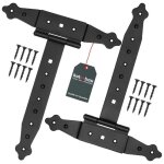 Kit de 2 charnières en t kotarbau paumelles pour portes robustes - fabriquée en acier - forme légère ... Kit de 2 charnières en t kotarbau paumelles pour portes robustes - fabriquée en acier - forme légère ...