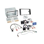 Kit 2 - din compatible avec audi a3(8p) 07 / 2003 - 04 / 2013 swc / antenne / ampli