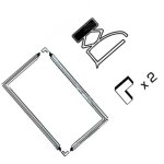 Kit 2 joints � semelle l 1300 x 700 mm pour r�frig�rateur cong�lateur - toutes marques