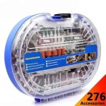 Kit de 276 accessoires pour meuleuse �lectrique - d�coupe pon�age polissage et gravure sur bois jade