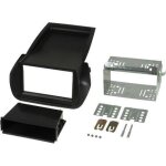 Kit 2din - citroën - nemo / fiat - fiorino / peugeot - bipper - noir - intégration autoradio Kit 2din - citroën - nemo / fiat - fiorino / peugeot - bipper - noir - intégration autoradio