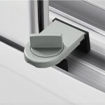 Kit de 4 verrous de s�curit� pour fen�tres coulissantes - verrous verticaux et horizontaux - installation ...