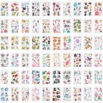 Kit de 60 tatouages temporaires enfant �tanches sir�ne f�e dinosaure requin pour f�te cadeau gar�on fille ...