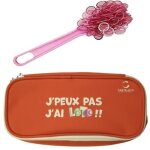 Kit accessoires loto bingo 3 en 1 - trousse + baton ramasse jetons magnetique + 100 pions aimantes rose ...