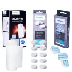 Kit accessoires siemens eq. 5 - wessper - 2x détartrant + filtre - noir et blanc - 14l Kit accessoires siemens eq. 5 - wessper - 2x détartrant + filtre - noir et blanc - 14l