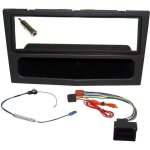 Kit adaptateur autoradio 1din - opel - astra h / twin top / antara / corsa d / tigra / vivaro / zafira ...