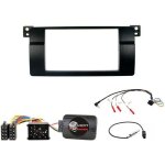 Kit adaptateur autoradio 2din - adnauto - bmw s�rie 3 e46 - commande au volant - antenne