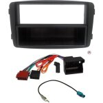 Kit adaptateur autoradio - adnauto - mercedes c clk 00 - 04 - sans bose - iso + fm - vide poche