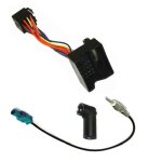Kit adaptateurs iso autoradio + antenne bmw / landrover ap2001