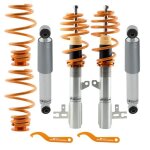 Kit amortisseurs combin�s filet�s r�glable pour opel astra h a04 / zafira a05 coilovers