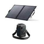 Kit anker solix c300x dc avec panneau solaire bifacial 100w - sortie cc 300w
