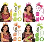 Kit ann�es 80 - guirca - femme - couleur jaune - vintage - polyester