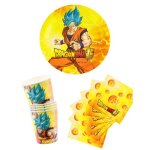 Vaisselle jetable - kit anniversaire vaisselle jetable dragon ball z Vaisselle jetable - kit anniversaire vaisselle jetable dragon ball z
