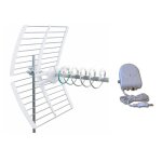 Antenne tnt - fracarro - elika pro 700 - active uhf - pointage led - alimentation incluse