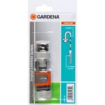 Kit d'arrosage pour robinet intrieur gardena - diamtre 15 mm - 1 raccord - 1 adaptateur - 1 nez de ...