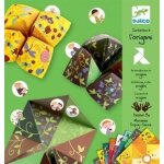 Kit atelier cratif origami salires  gages - djeco - pour enfants de 6  11 ans - vert