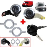 Kit barillet serrure de porte avant gauche et avant droite avec 2 cls pour interstar movano a master ...