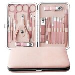 Kit de beaut professionnel coupe ongle professionnel coupe cuticule acier inoxydable - trousse manucure ...