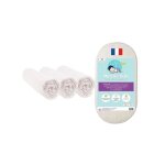 Kit pratique bebe matelas 32x72 couffin berceau bb bambou + 3 draps housse bio certifi gots fabrication ...