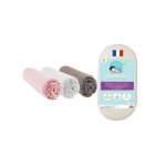 Kit pratique bebe matelas 32x72 couffin berceau b�b� bambou + 3 draps housse bambou couffin fille oeko ...