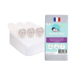 Kit pratique bb - matelas 50x100 - berceau bb vintage - 3 draps housse coton - 2 alses coton