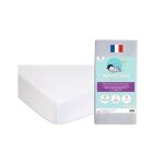 Kit pratique bebe matelas 70x140 lit bb lit enfant bambou + 2 alses coton bio certifi gots fabrication ...