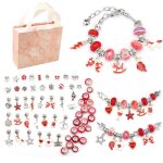 Kit fabrication de bijoux pour filles. bricolage collier pendentif et bracelet loisirs cr�atifs - jouet ...