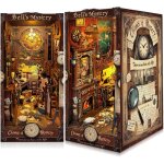 Kit book nook criolpo - maquette maison miniature 3d avec led