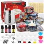 Kit de fabrication de bougies cr�atives - vetobiol - 168 pi�ces - cire dabeille 100% naturelle