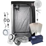 Kit box culture indoor 120x120cm avec lampe hps 600w classe 2 + ventilation - starter pack chambre de ...