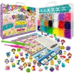 Kit de fabrication de bracelets rainbow loom - mtier  tisser avec 5600 lastiques charms et perles ...