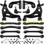 Kit bras de suspension avant - arri�re compatible mercedes w202 c 200 220 250 d cdi turbo - d td compos� ...