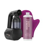 Kit de bronzage en spray bronze babe home noir avec 1 litre de lotion au choix