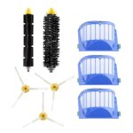Kit de brosse à filtre à air haute efficacité pour aspirateur série roomba irobot 500 600 700 800 900 ... Kit de brosse à filtre à air haute efficacité pour aspirateur série roomba irobot 500 600 700 800 900 ...