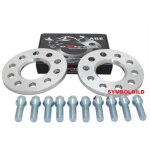 Kit cales elargisseur de voie en alu 20mm (2x10mm) pour audi a4 s4 rs4 inclus break type b5 de 1994 a ...