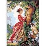 Kit canevas le chiffre damour - ref 008