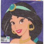 Kit canevas jasmine 12 x 12 cm