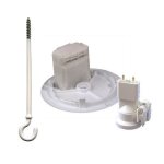 Kit - capri - bte pt centre + douille dcl - blanc - �120 piton 85