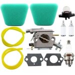 Kit de carburateur pour tron�onneuse - mhy� - compatible mcculloch 333 - 444 - compatible poulan 2050 ...