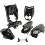 Kit carnage p2r pour scooter mbk 50 ovetto 1996  2006 noir brillant