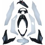 Kit carnage pour scooter honda 125 pcx 2014  2016 11 pice noir mat blanc brillant