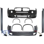 Kit carrosserie aeropour bmw x5 f15 13 + x5 m sport design pare - chocs jupes laterales