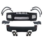 Kit carrosserie passages de roues pour bmw x5 e70 2007 - 2013 x5m design pare - chocs