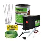 Kit de clture pour grand chien ou chien  poils longs beaumont