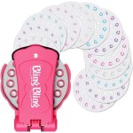 Kit de coiffure cr�ative - outil � strass - 180 gemmes color�es - cadeau pour filles - 4 ans et plus