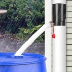 Kit de collecte deau de pluie r�sistant aux uv et aux intemp�ries kit de d�rivation de baril de pluie ...