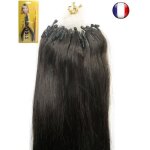 Kit complet 100 extensions cheveux pose à froid easy loop 20 0. 5g châtain foncé Kit complet 100 extensions cheveux pose à froid easy loop 20 0. 5g châtain foncé